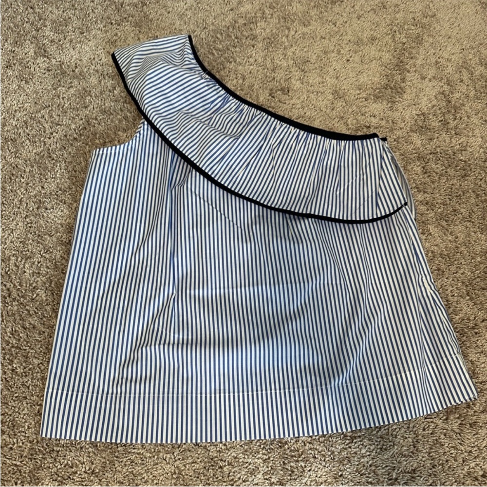 NWT Striped One-Shoulder Women's shirt